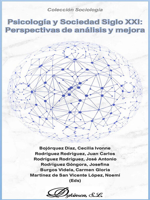 Title details for Psicología y sociedad siglo XXI. Volumen 1 by Noemí Martínez De San Vicente López - Available